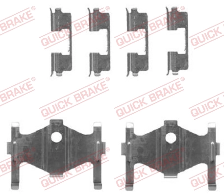 Accessory Kit, disc brake pad